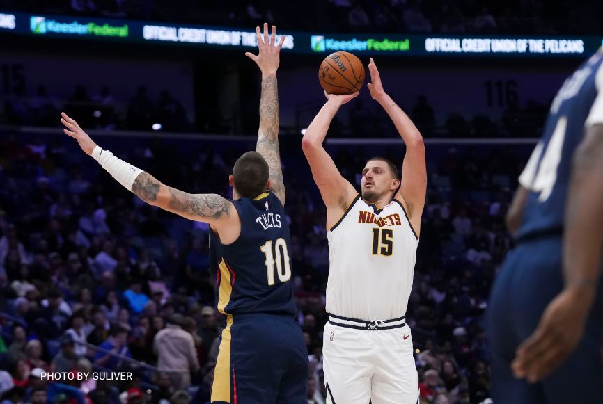 Nikola Jokić-Denver Nagetsi-NBA-Nju Orelans