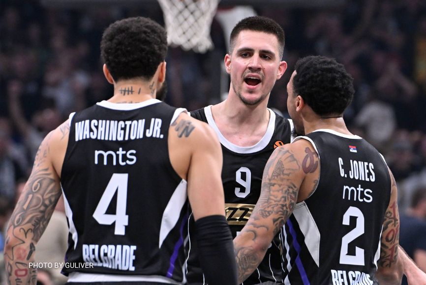 Partizan nastavlja da melje – šampion Evrope uvijen u crno-belo!