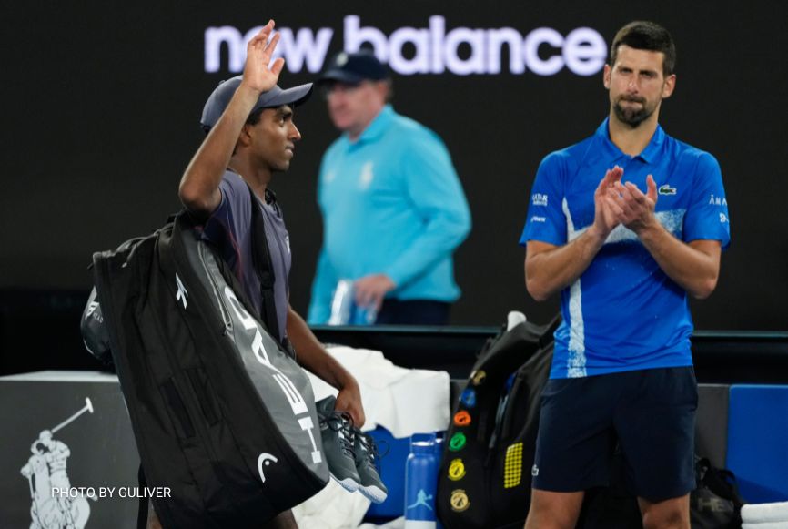 Novak Đoković-Australijan open-Nišeše Basavaredi